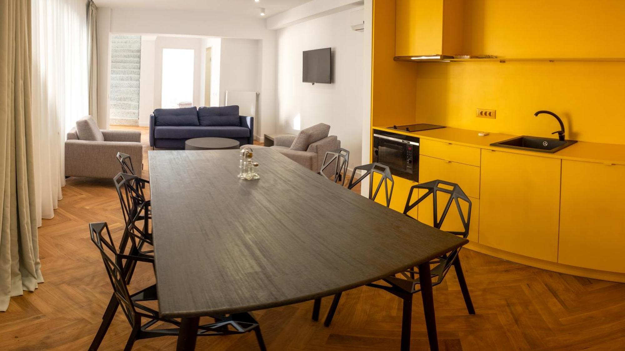 Aparthotel Blend City Center Bukarest Zimmer foto